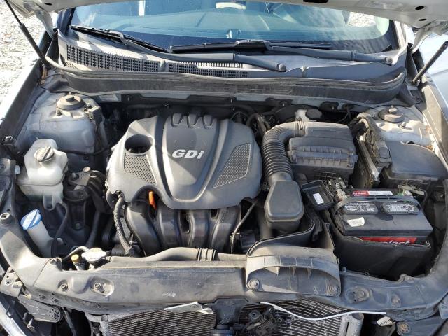 5NPEB4AC9DH561483 - 2013 HYUNDAI SONATA GLS SILVER photo 11