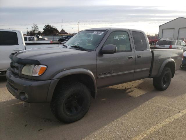 5TBBT481X4S441358 - 2004 TOYOTA TUNDRA ACCESS CAB LIMITED GRAY photo 1