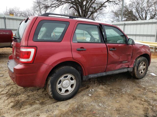 1FMCU92Z48KE51560 - 2008 FORD ESCAPE XLS RED photo 3