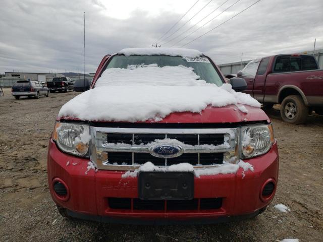 1FMCU92Z48KE51560 - 2008 FORD ESCAPE XLS RED photo 5