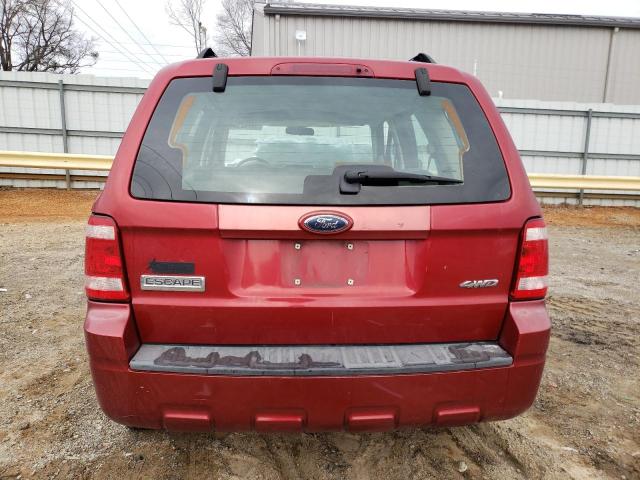 1FMCU92Z48KE51560 - 2008 FORD ESCAPE XLS RED photo 6