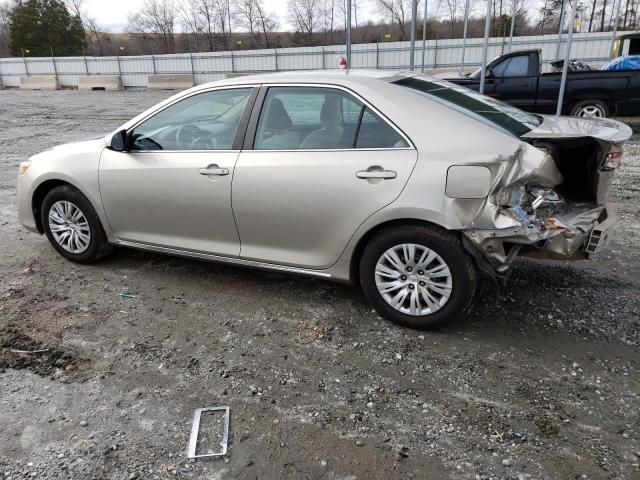 4T1BF1FK5EU846805 - 2014 TOYOTA CAMRY L BEIGE photo 2