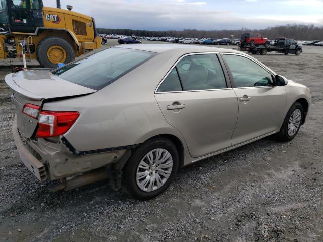 4T1BF1FK5EU846805 - 2014 TOYOTA CAMRY L BEIGE photo 3