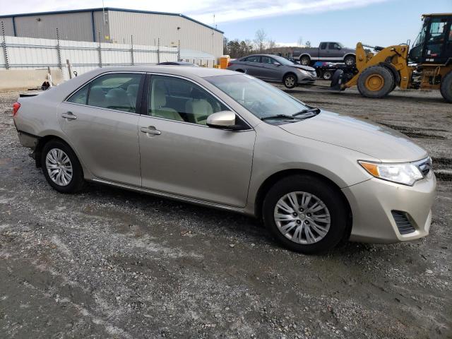 4T1BF1FK5EU846805 - 2014 TOYOTA CAMRY L BEIGE photo 4