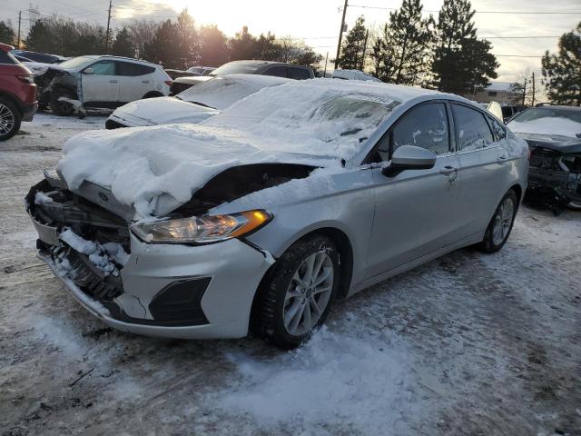 3FA6P0HD5KR172899 - 2019 FORD FUSION SE SILVER photo 1