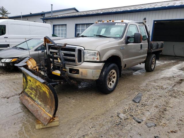 1FTWX31505EA04688 - 2005 FORD F350 SRW SUPER DUTY TAN photo 2