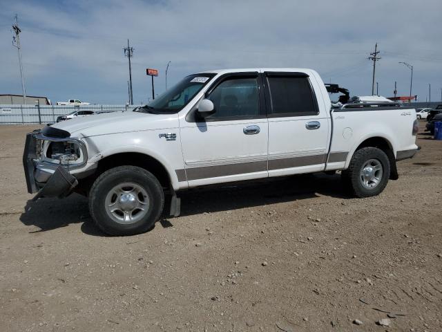 1FTRW08L01KA53159 - 2001 FORD F150 SUPERCREW WHITE photo 1