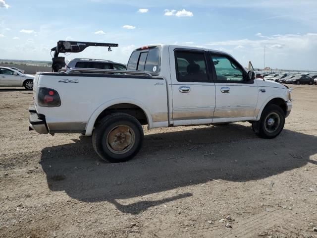 1FTRW08L01KA53159 - 2001 FORD F150 SUPERCREW WHITE photo 3