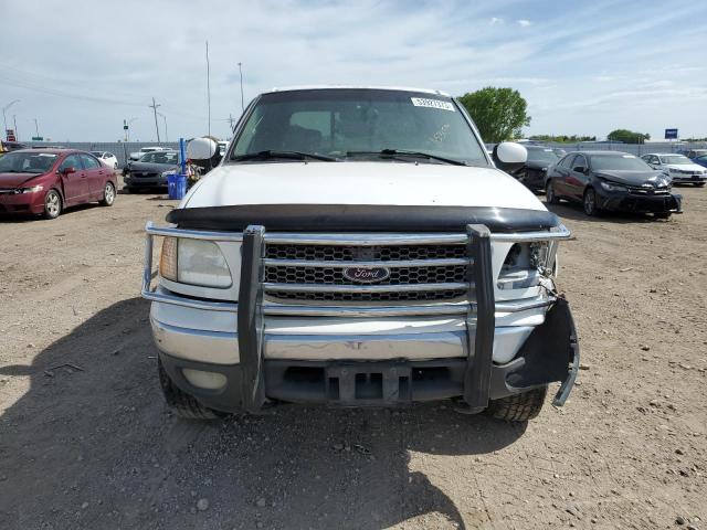 1FTRW08L01KA53159 - 2001 FORD F150 SUPERCREW WHITE photo 5