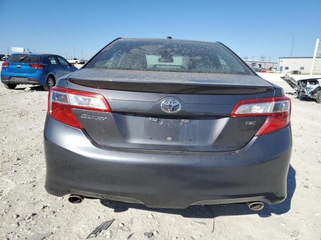 4T1BK1FK5DU530234 - 2013 TOYOTA CAMRY SE GRAY photo 6