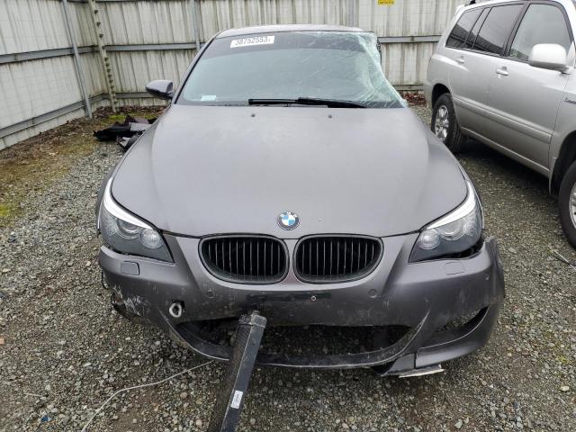 WBSNB93516B583132 - 2006 BMW M5 GRAY photo 5