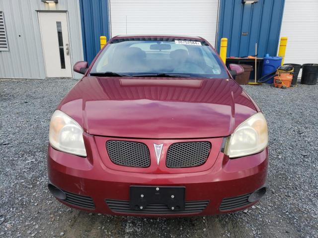 1G2AL15F077366156 - 2007 PONTIAC G5 RED photo 5