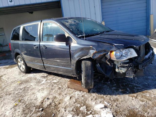 2C4RDGBG2DR600898 - 2013 DODGE GRAND CARA SE BLACK photo 4