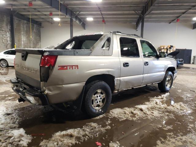 3GNEC13T03G238799 - 2003 CHEVROLET AVALANCHE C1500 GRAY photo 3