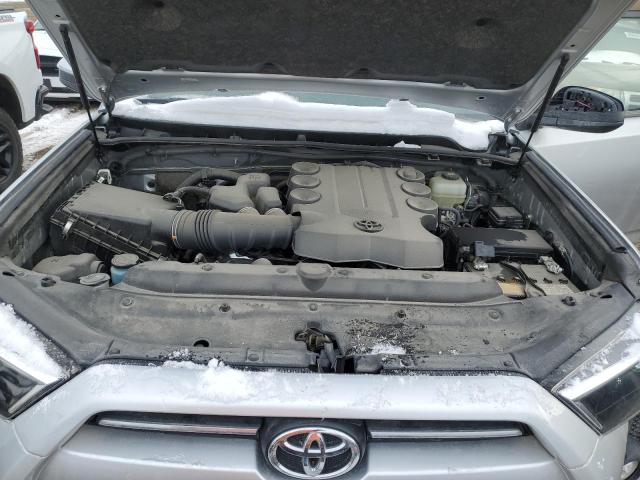 JTEMU5JR9N6064456 - 2022 TOYOTA 4RUNNER SR5/SR5 PREMIUM ვერცხლისფერი ფოტო 12
