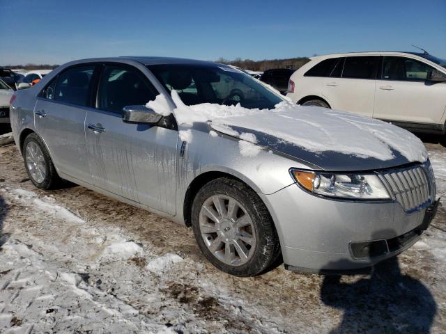 3LNHL2JC6CR818198 - 2012 LINCOLN MKZ SILVER photo 4