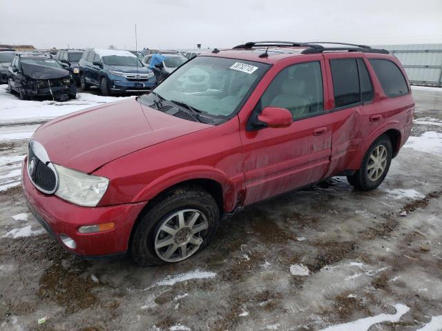 5GADT13SX42231320 - 2004 BUICK RAINIER CXL RED photo 1