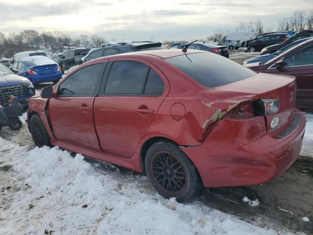 JA3AU16U08U004786 - 2008 MITSUBISHI LANCER DE RED photo 2