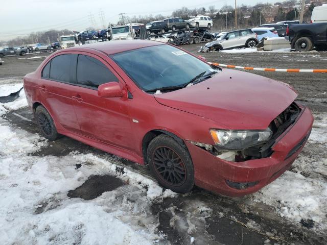 JA3AU16U08U004786 - 2008 MITSUBISHI LANCER DE RED photo 4