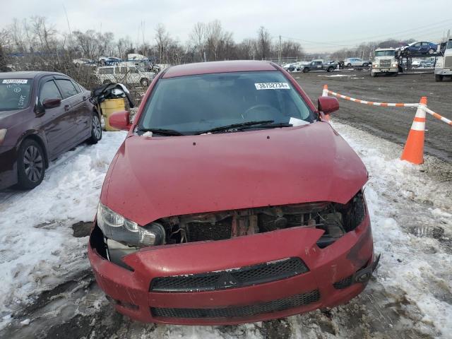 JA3AU16U08U004786 - 2008 MITSUBISHI LANCER DE RED photo 5