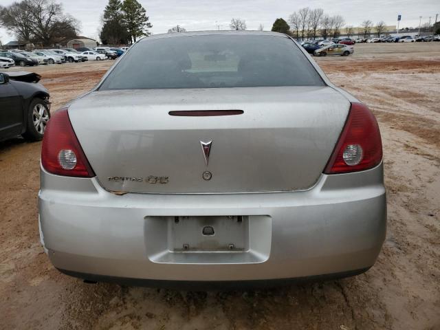 1G2ZF58B774120555 - 2007 PONTIAC G6 VALUE LEADER SILVER photo 6