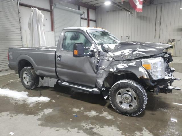 1FTBF2B66EEB56784 - 2014 FORD F250 SUPER DUTY GRAY photo 4