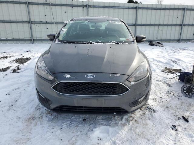 1FADP3H27JL254783 - 2018 FORD FOCUS SEL GRAY photo 5