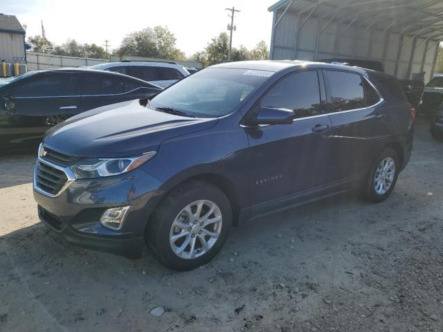 3GNAXJEV4JS539412 - 2018 CHEVROLET EQUINOX LT BLUE photo 1