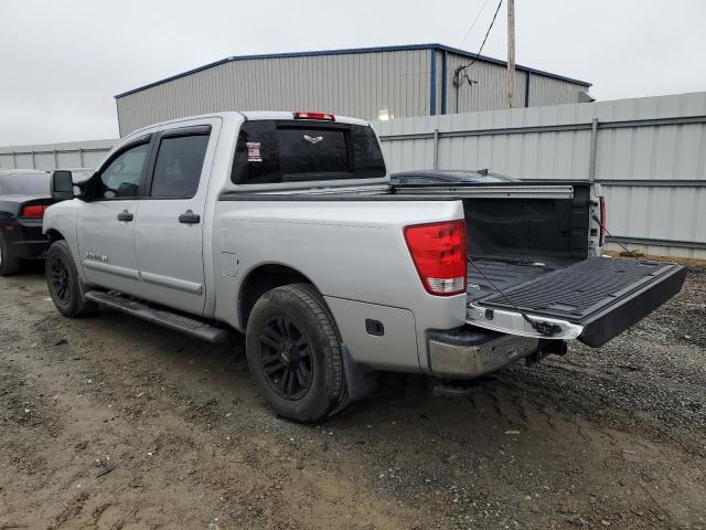 1N6BA0ED0EN513922 - 2014 NISSAN TITAN S SILVER photo 2