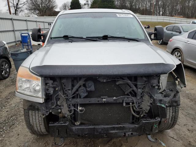 1N6BA0ED0EN513922 - 2014 NISSAN TITAN S SILVER photo 5