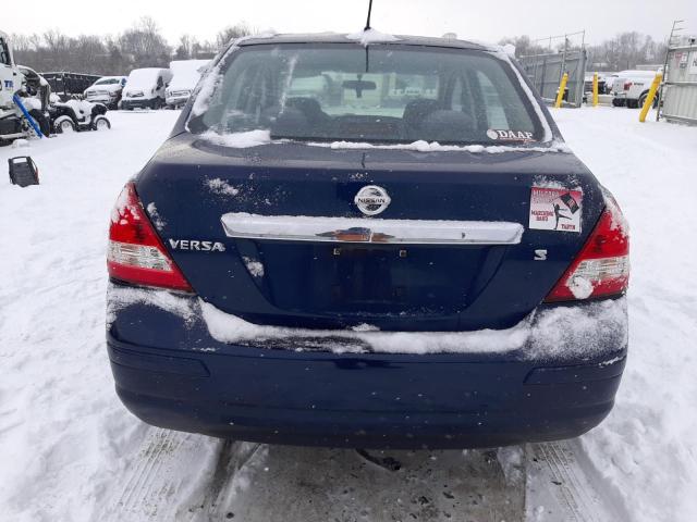 3N1BC11E57L416609 - 2007 NISSAN VERSA S BLUE photo 6