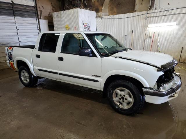 1GCDT13W12K122632 - 2002 CHEVROLET S TRUCK S10 WHITE photo 4