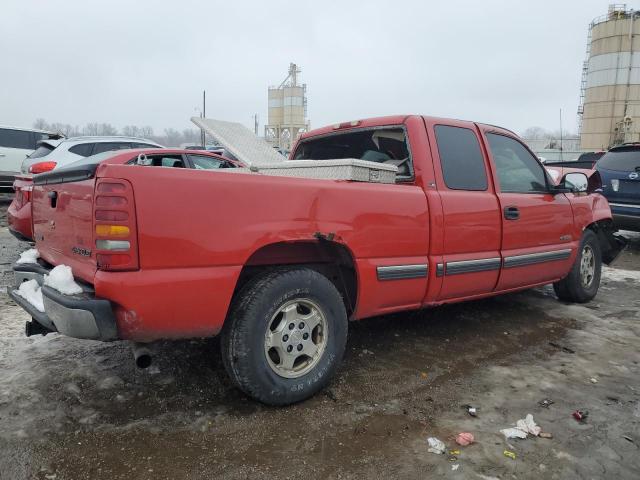 2GCEC19T421158493 - 2002 CHEVROLET SILVERADO C1500 RED photo 3