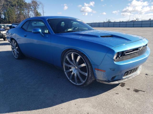 2C3CDZAG5GH264813 - 2016 DODGE CHALLENGER SXT BLUE photo 4