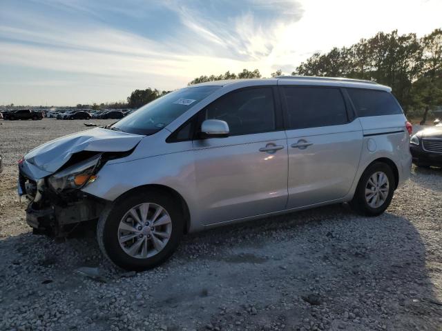 KNDMB5C16G6175549 - 2016 KIA SEDONA LX SILVER photo 1