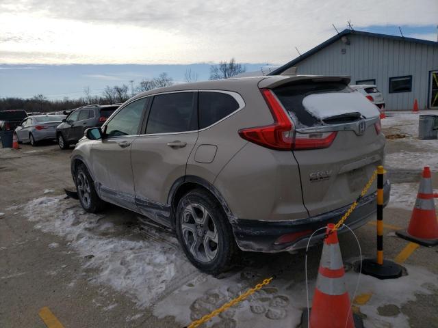 5J6RW2H81JL027049 - 2018 HONDA CR-V EXL TAN photo 2