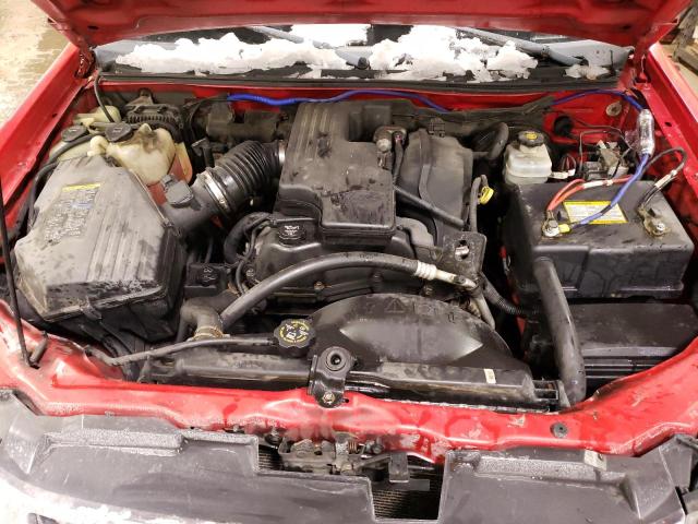 1GTDT148268138664 - 2006 GMC CANYON RED photo 11