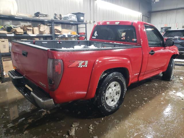 1GTDT148268138664 - 2006 GMC CANYON RED photo 3