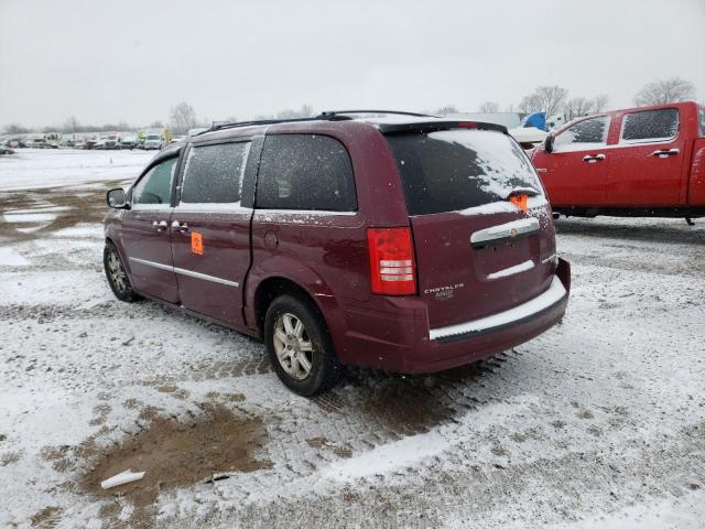 2A8HR54179R574440 - 2009 CHRYSLER TOWN & COU TOURING მუქწითელი ფოტო 2