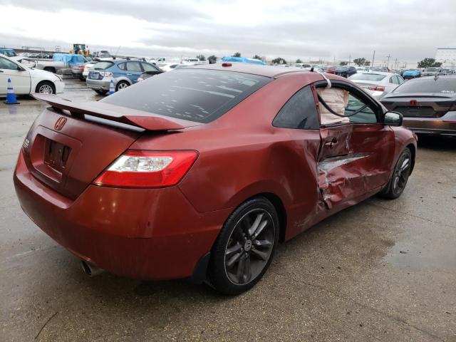 2HGFG21588H704886 - 2008 HONDA CIVIC SI RED photo 3