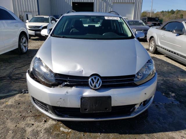 3VWTL7AJXAM703265 - 2010 VOLKSWAGEN JETTA TDI SILVER photo 5