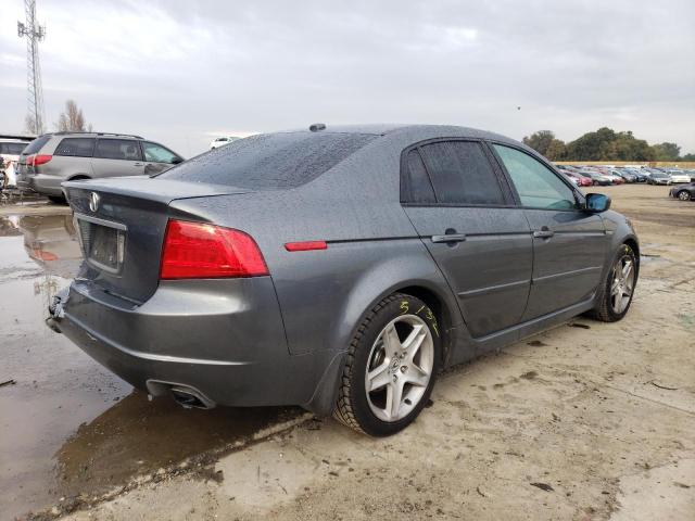 19UUA66285A008098 - 2005 ACURA TL GRAY photo 3