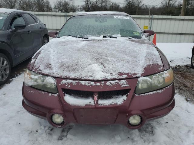 1G2HY54K024213227 - 2002 PONTIAC BONNEVILLE SLE RED photo 5