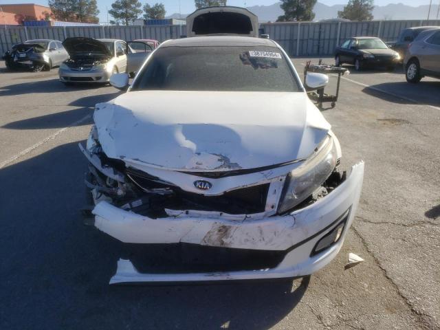 5XXGN4A79FG363522 - 2015 KIA OPTIMA EX WHITE photo 5