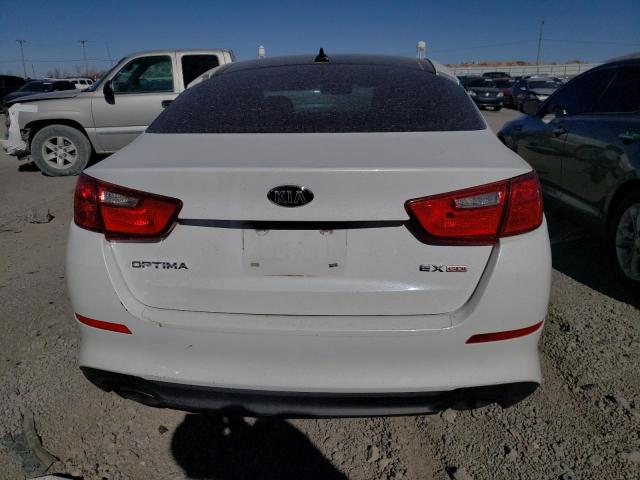 5XXGN4A79FG363522 - 2015 KIA OPTIMA EX WHITE photo 6