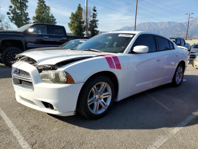 2B3CL3CG8BH606791 - 2011 DODGE CHARGER WHITE photo 1