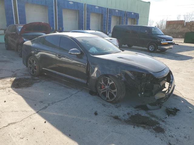 KNAE35LC7M6088318 - 2021 KIA STINGER GT GRAY photo 4