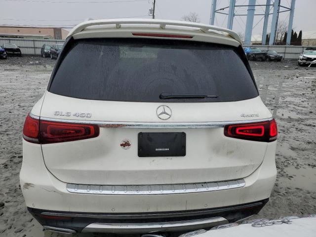 4JGFF5KE5MA379992 - 2021 MERCEDES-BENZ GLS 450 4MATIC WHITE photo 6