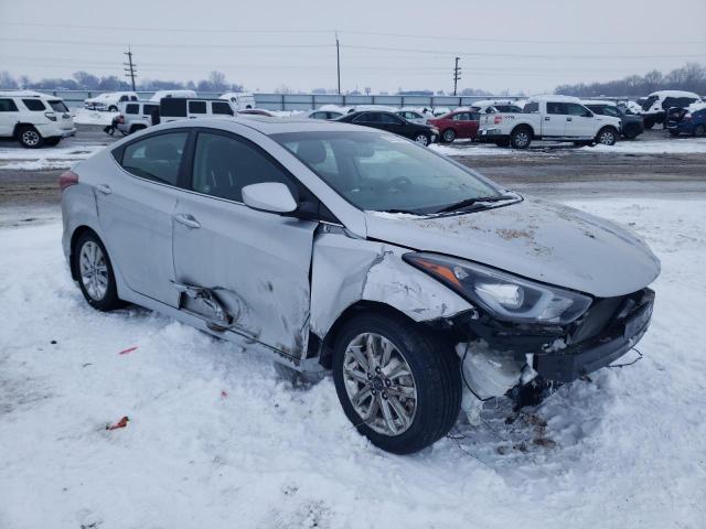 KMHDH4AE6FU228223 - 2015 HYUNDAI ELANTRA SE SILVER photo 4