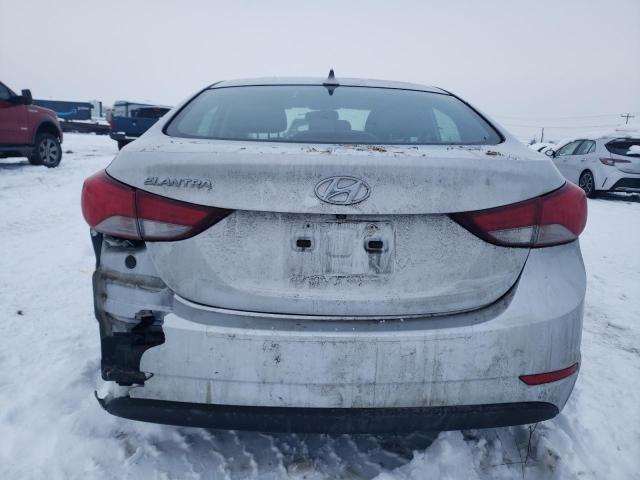 KMHDH4AE6FU228223 - 2015 HYUNDAI ELANTRA SE SILVER photo 6